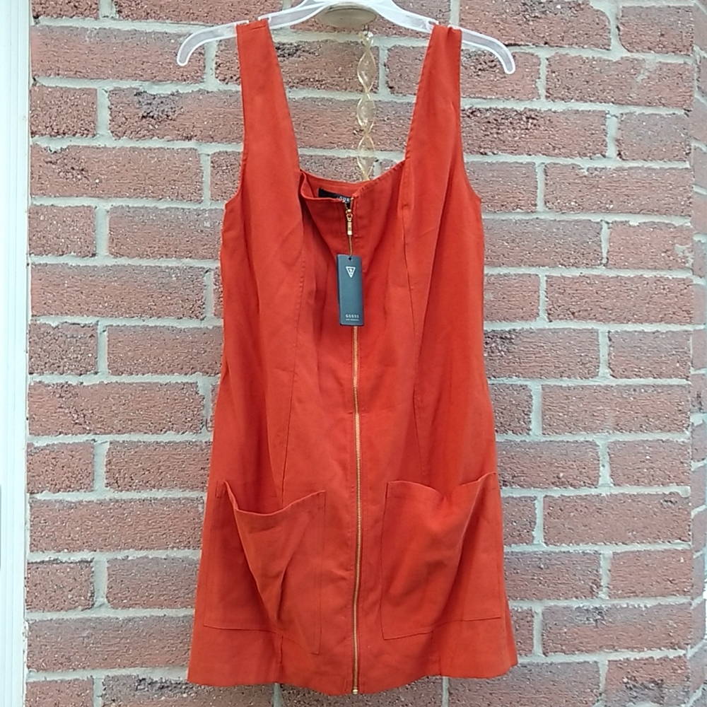 Orange dress by Guess